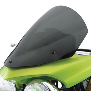 moto street-triple flyscreen-visor-kit,-smoke 
