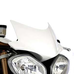 moto street-triple flyscreen-kit,-pht-black 