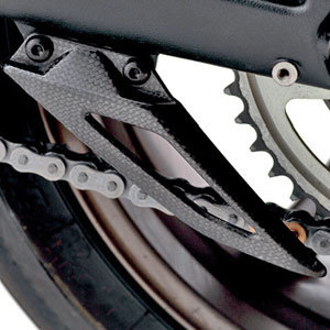 moto daytona-675-y-r lower-chain-guard,-carbon 