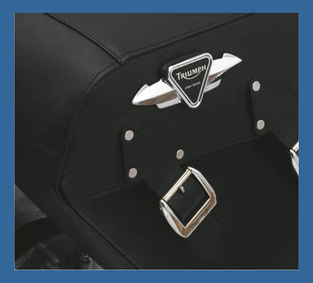 moto rocket-iii,-classic-&-roadster pannier-embellisher,-side 