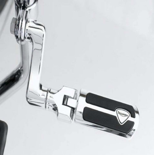 moto america-rocket-iii-touring highway-pegs,-logo---chrome 