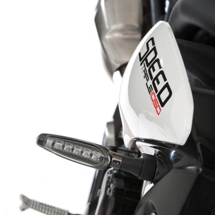 moto speed-triple-1050-y-r aluminium-led-indicators,-blk 