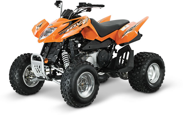 moto atv arcticcat 300-dvx