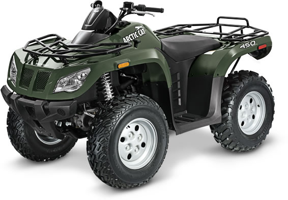 moto atv arcticcat 450-efi
