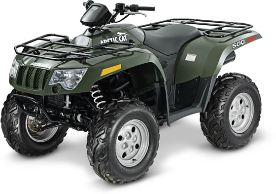 moto atv arcticcat 500-core