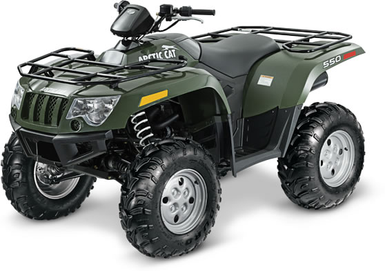 moto atv arcticcat 550i