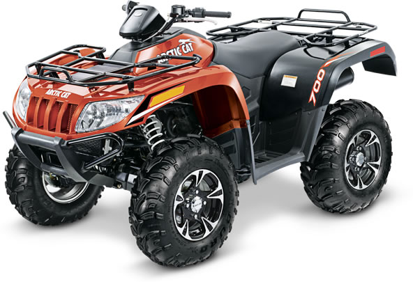 moto atv arcticcat 700i-xt