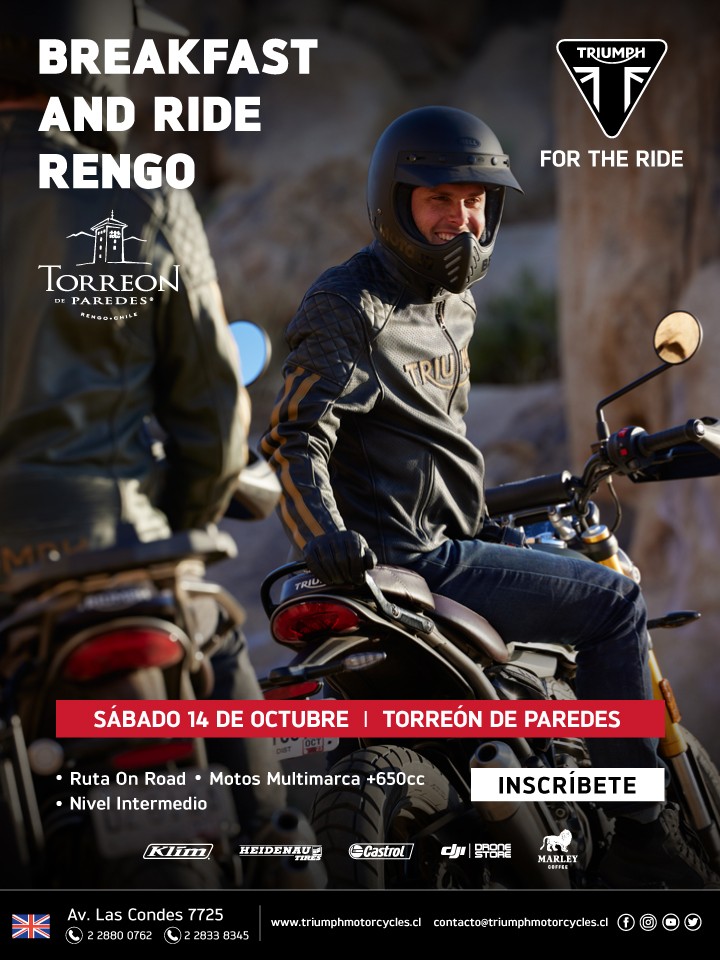 Triumph Breakfast and Ride Rengo