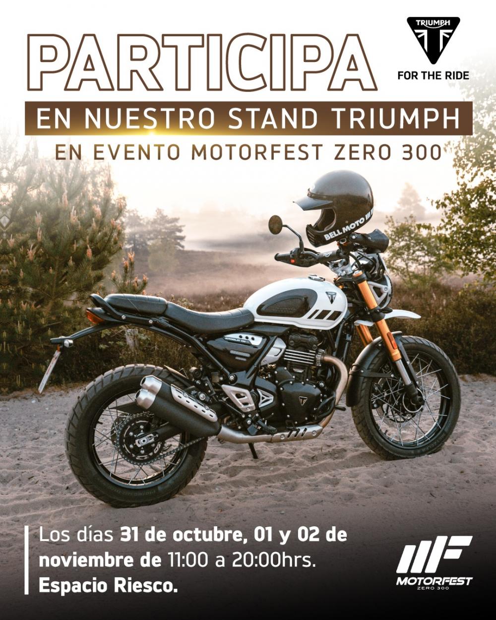 Triumph en Motor Fest Zero 300
