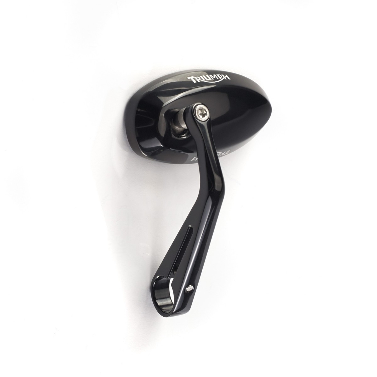 7/8" Handlebar End Mirrors Set For Triumph Street Triple R / Speed Triple – Black Aluminum, Universal