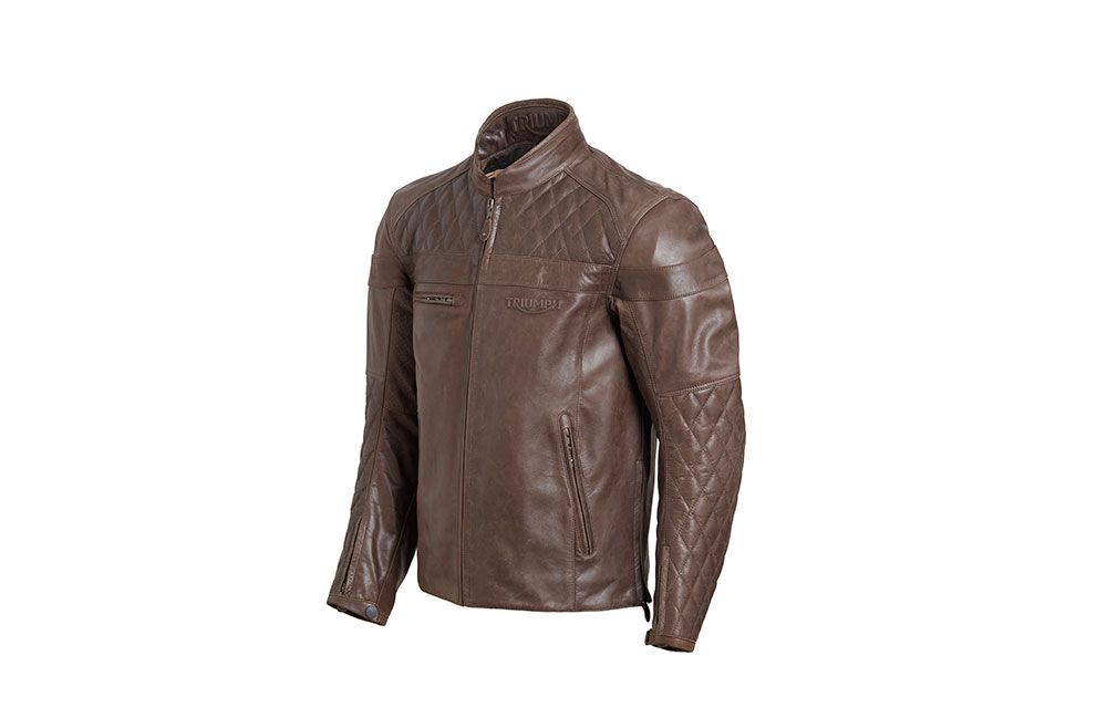 ropa de moto chaquetas-cuero-triumph-brown-andorra-jacket-s - motorsports.cl
